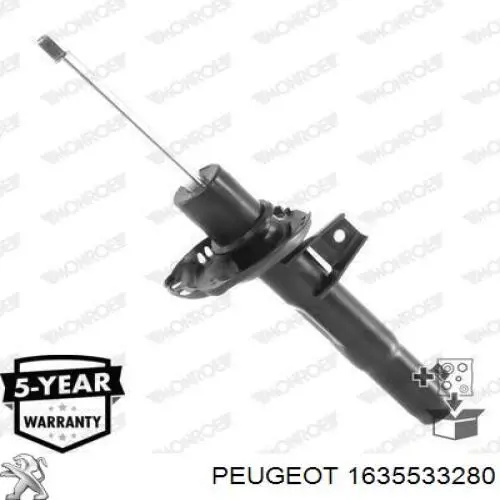Стойка амортизатора передняя Peugeot/Citroen 1635533280 ціна, від 64.03 USD