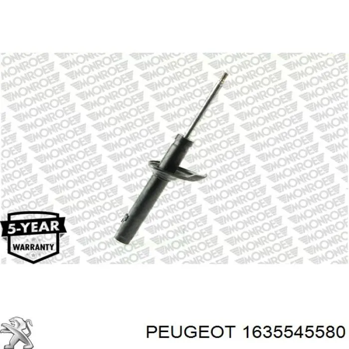 Стойка амортизатора передняя Peugeot/Citroen 1635545580 ціна, від 10.69 USD