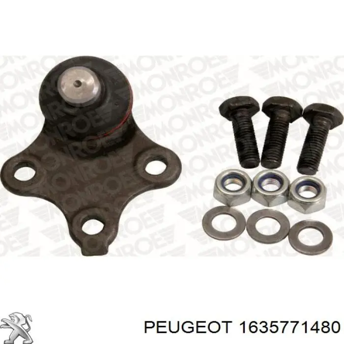 Кульова опора, нижня Peugeot/Citroen 1635771480