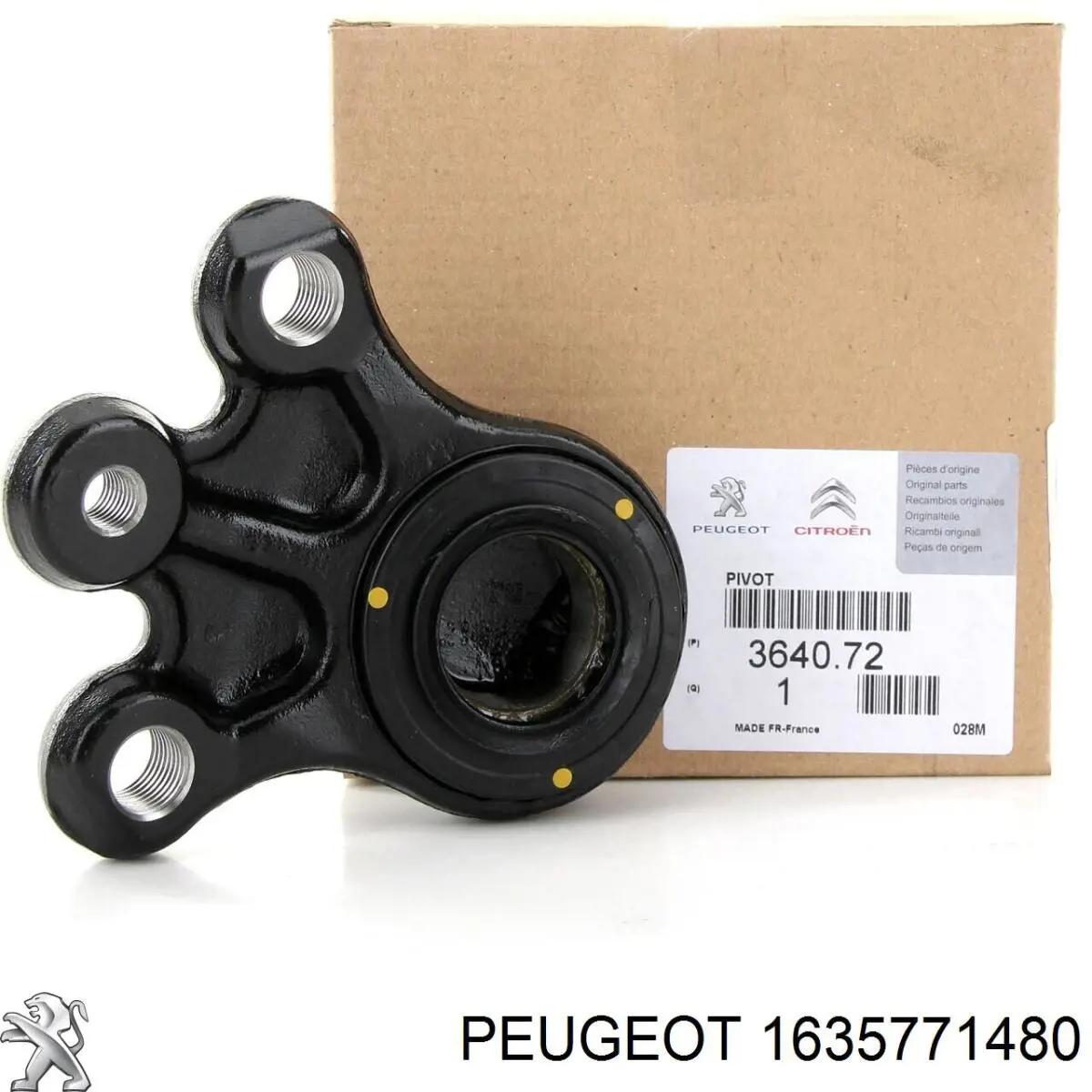 Кульова опора, нижня 1635771480 Peugeot/Citroen