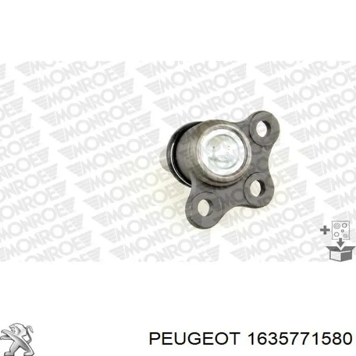 Купити 1635771580 Peugeot/Citroen Кульова опора, нижня