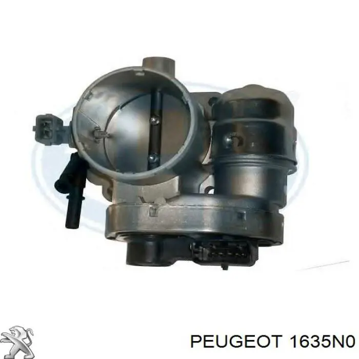 1635N0 Peugeot/Citroen дросільна заслінка в зборі