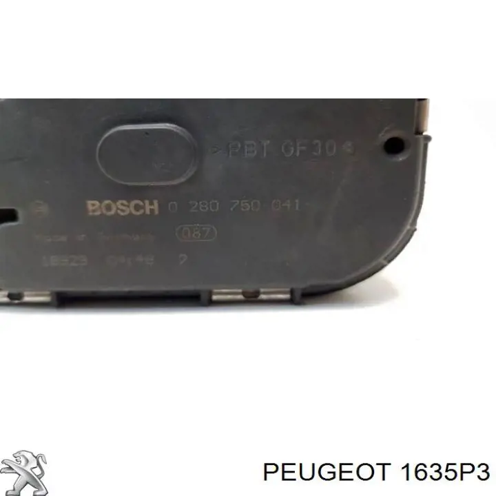 96295910 Peugeot/Citroen дросільна заслінка в зборі