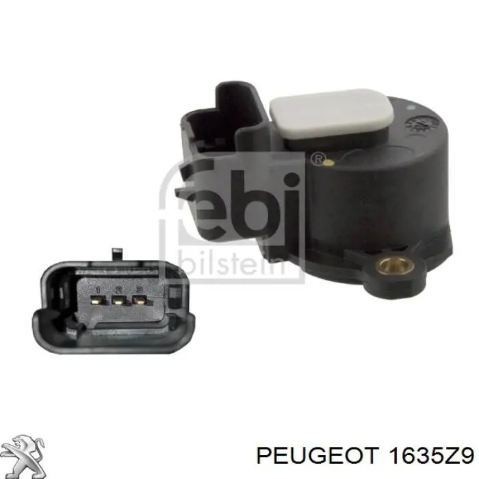 1635Z9 Peugeot/Citroen датчик положення дросельної заслінки (потенціометр)