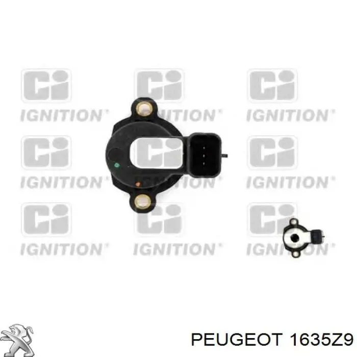 Потенціометр 1635Z9 Peugeot/Citroen