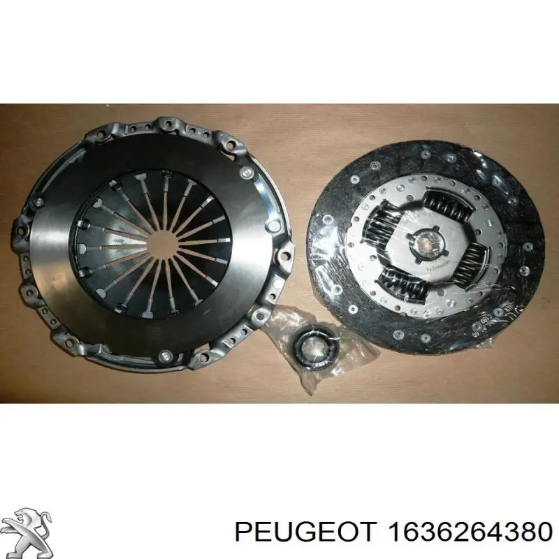 1636264380 Peugeot/Citroen комплект зчеплення (3 частини)
