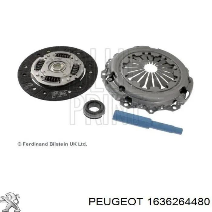 Комплект зчеплення (3 частини) Peugeot/Citroen 1636264480 ціна, від 108.64 USD