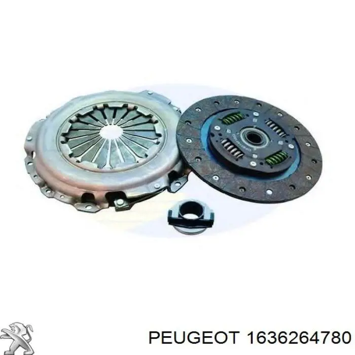 Комплект зчеплення (3 частини) Peugeot/Citroen 1636264780 ціна, від 119.55 USD