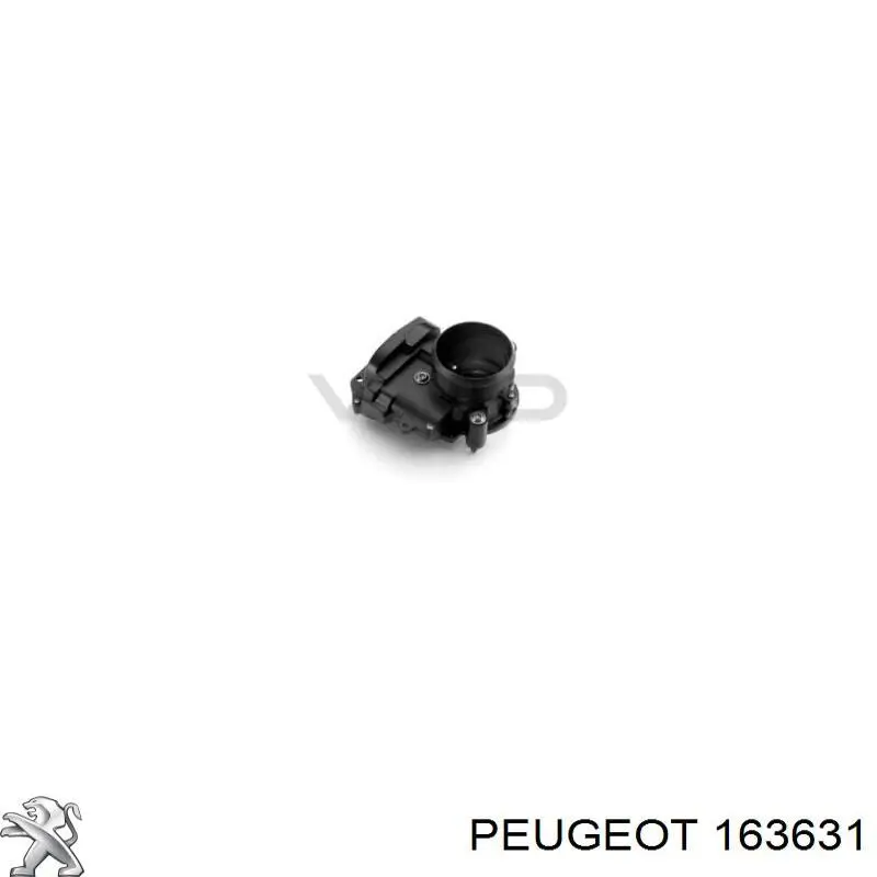 Дросільна заслінка 163631 Peugeot/Citroen