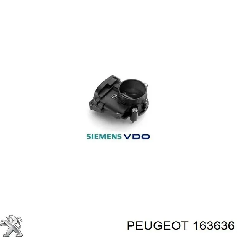 Дросільна заслінка A2C38050700 Continental/Siemens
