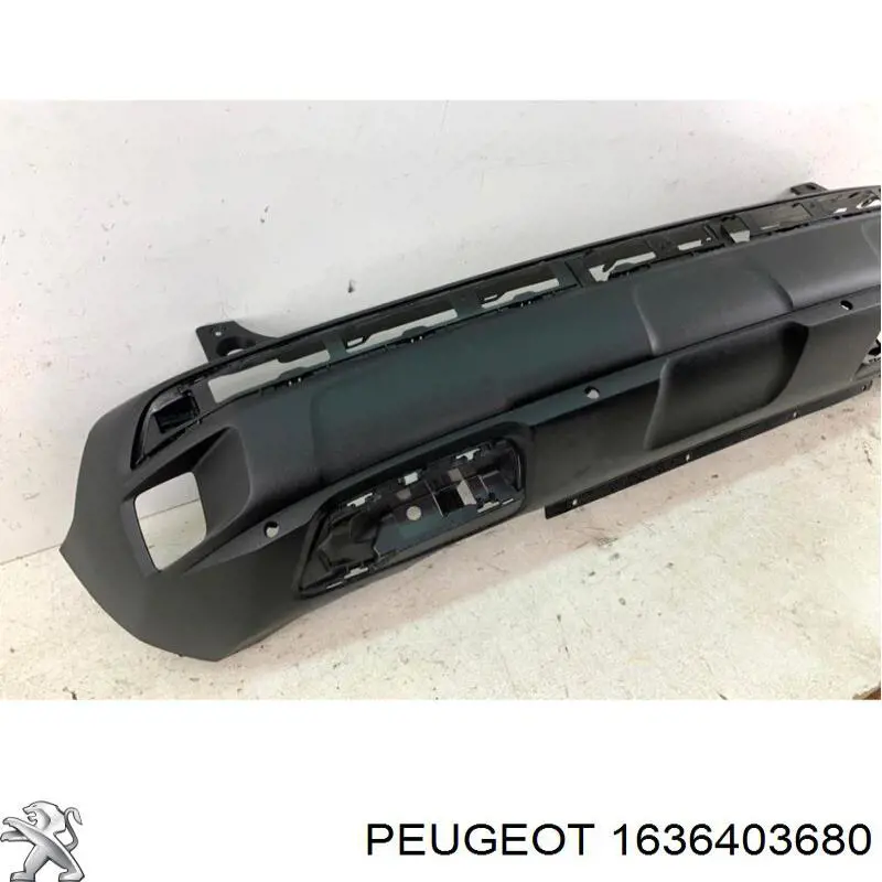 1636403680 Peugeot/Citroen Буфер (бампер) задній