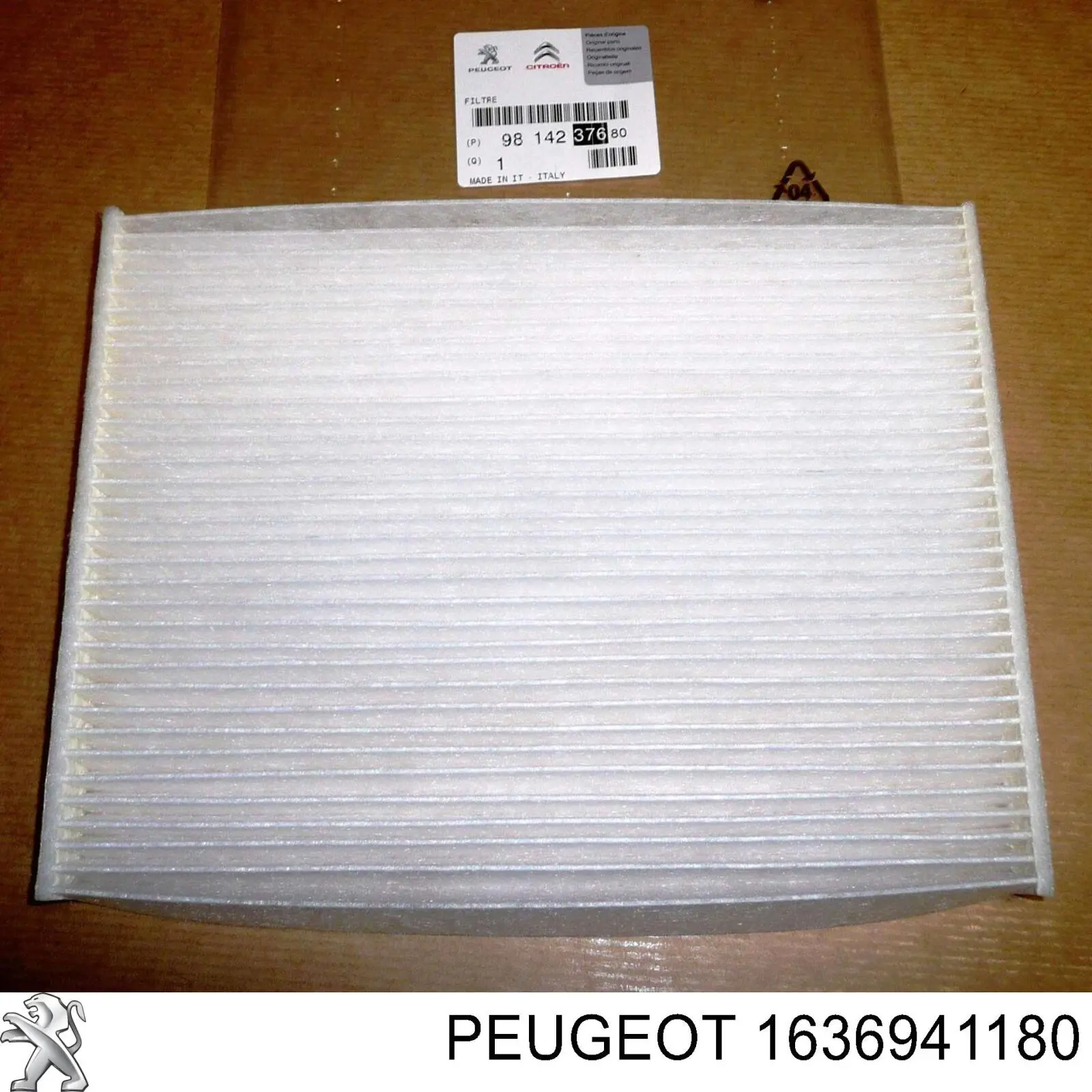 1636941180 Peugeot/Citroen Трос замка капота