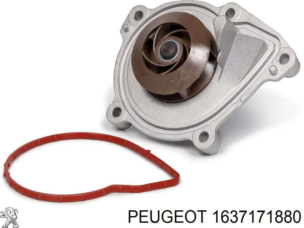Купити 1637171880 Peugeot/Citroen Насос охолоджуючої рідини