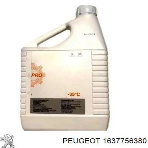1637756380 Peugeot/Citroen Охолоджуюча рідина
