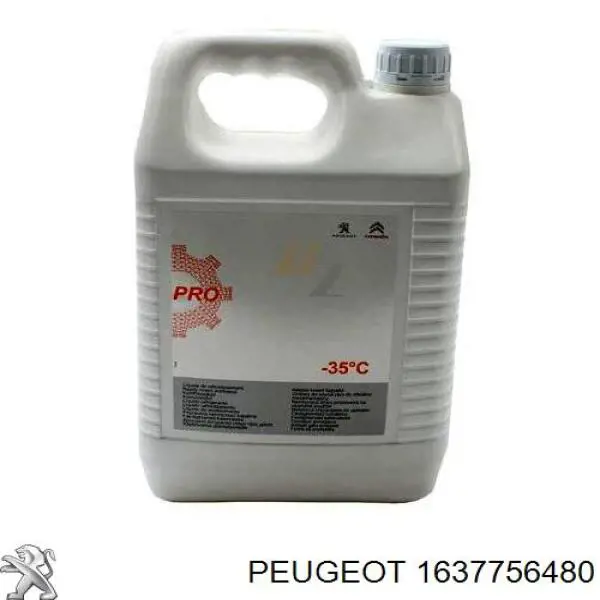 Антифріз концентрат Peugeot/Citroen 1637756480 ціна, від 25.42 USD