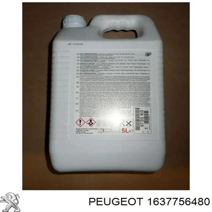 Антифріз 1637756480 Peugeot/Citroen