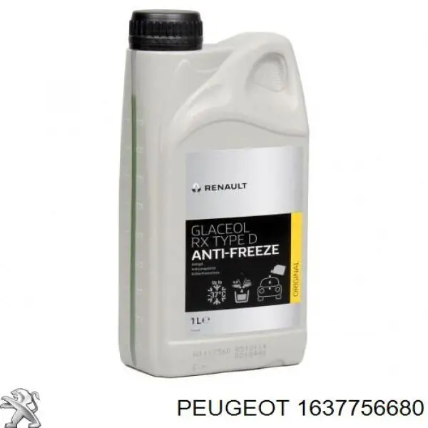 Антифріз концентрат Peugeot/Citroen 1637756680 ціна, від 119.47 USD