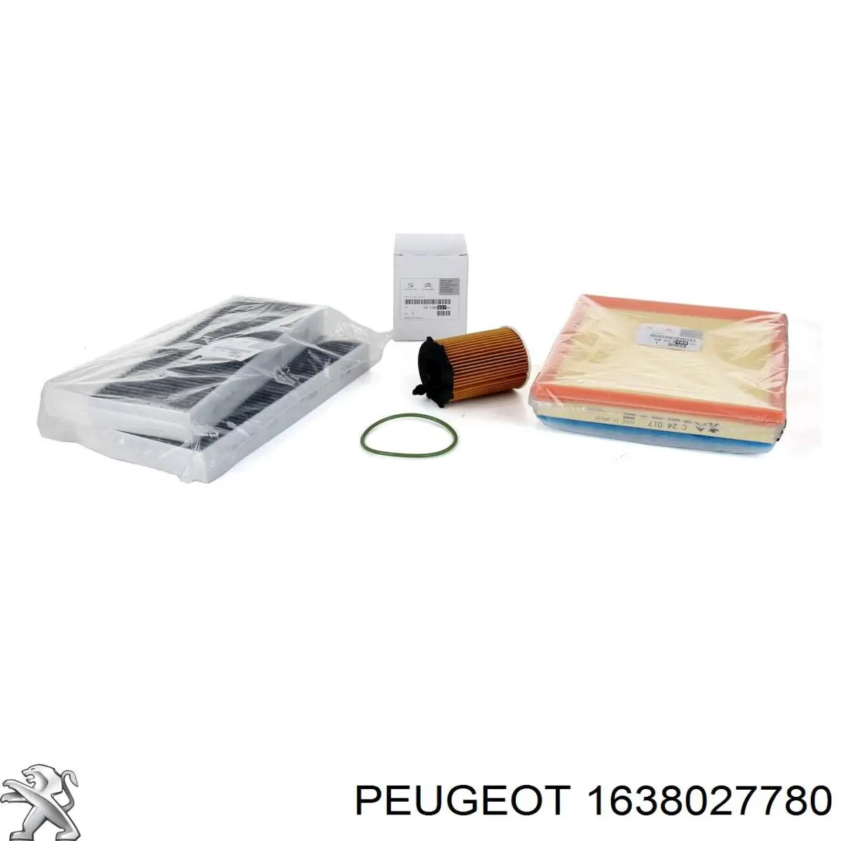 Купити 1638027780 Peugeot/Citroen Автомобільний фільтр повітря