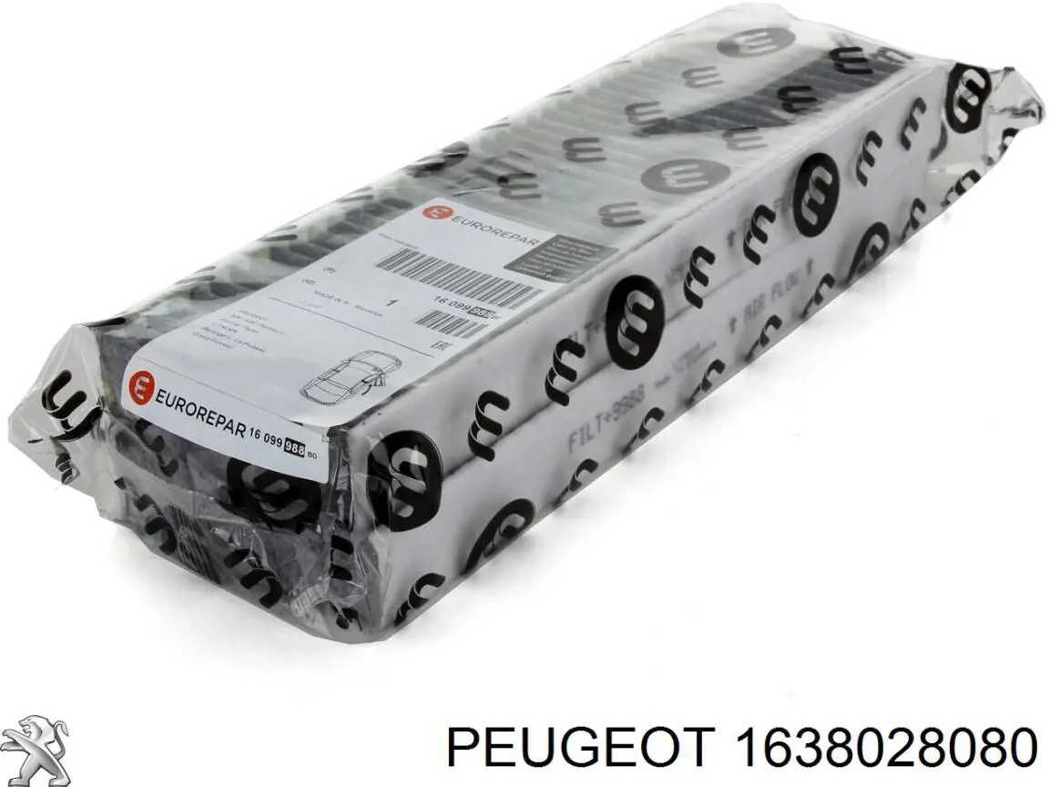Фільтр повітряний Peugeot/Citroen 1638028080