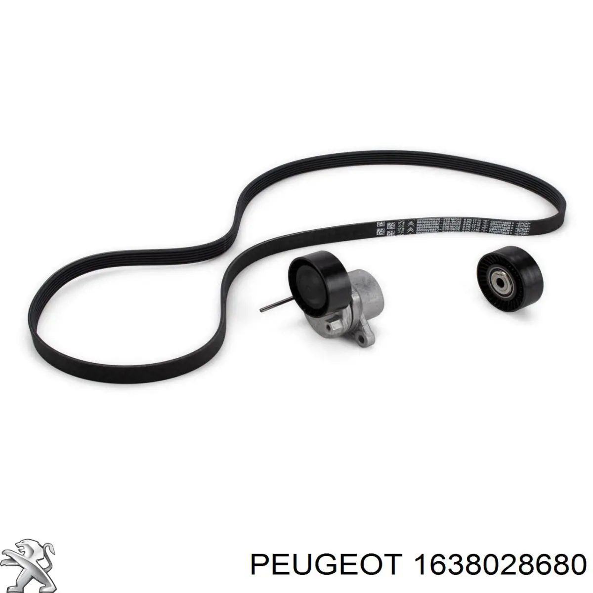 Купити 1638028680 Peugeot/Citroen Ролик приводного ременя, паразитний