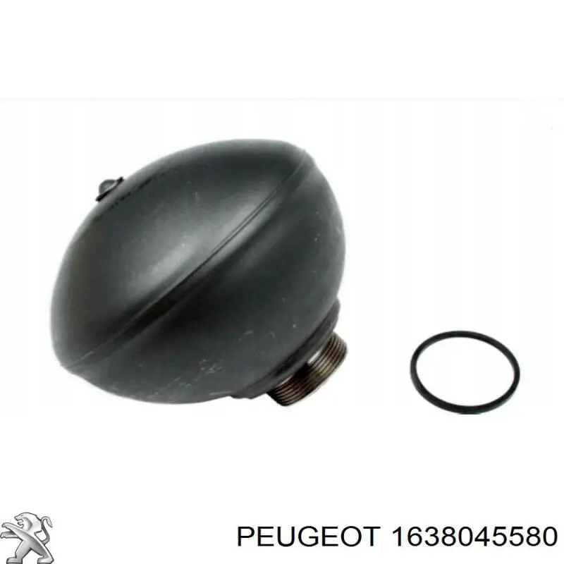 Гідроакумулятор системи амортизації, задній Peugeot/Citroen 1638045580 ціна, від 155.83 USD