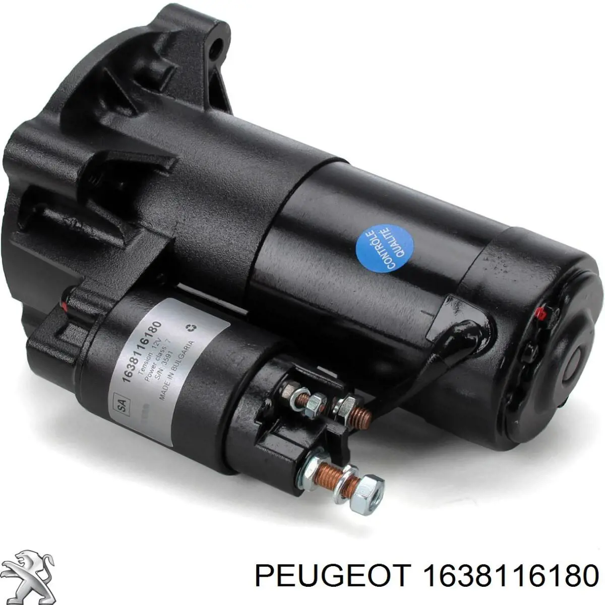 Стартер Peugeot/Citroen 1638116180 ціна, від 50.68 USD