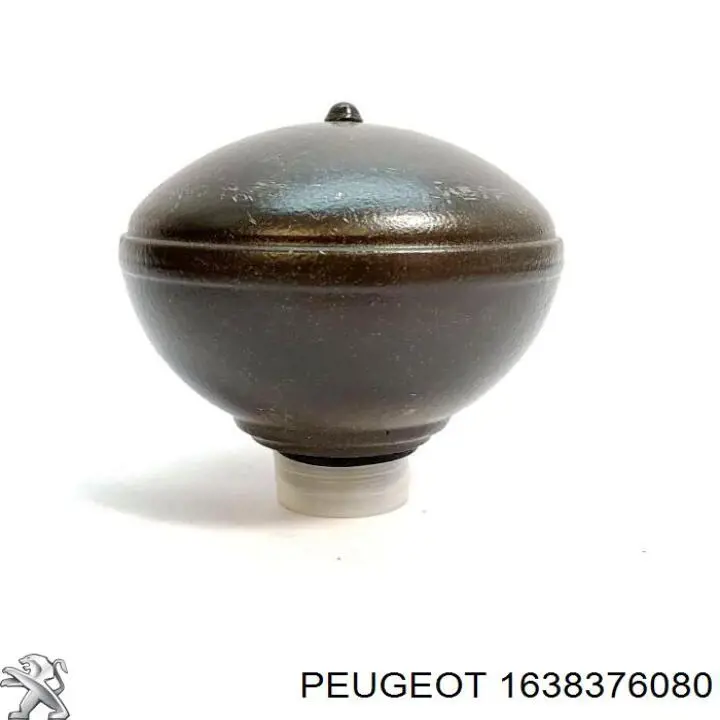Купити 1638376080 Peugeot/Citroen Гідроакумулятор системи амортизації, задній