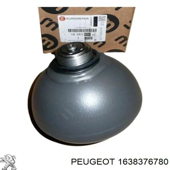 Гідроакумулятор системи амортизації, задній 1638376780 Peugeot/Citroen