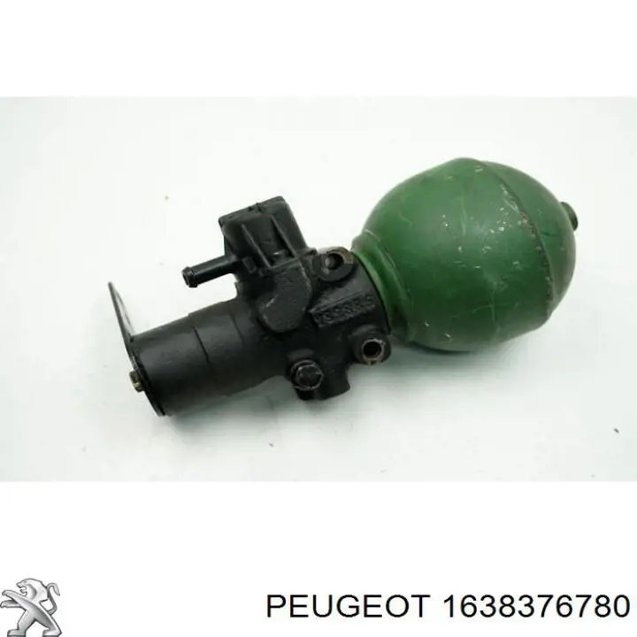 Купити 1638376780 Peugeot/Citroen Гідроакумулятор системи амортизації, задній