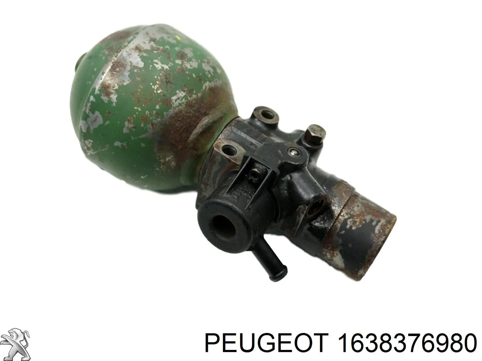 Купити 1638376980 Peugeot/Citroen Гідроакумулятор системи амортизації, задній