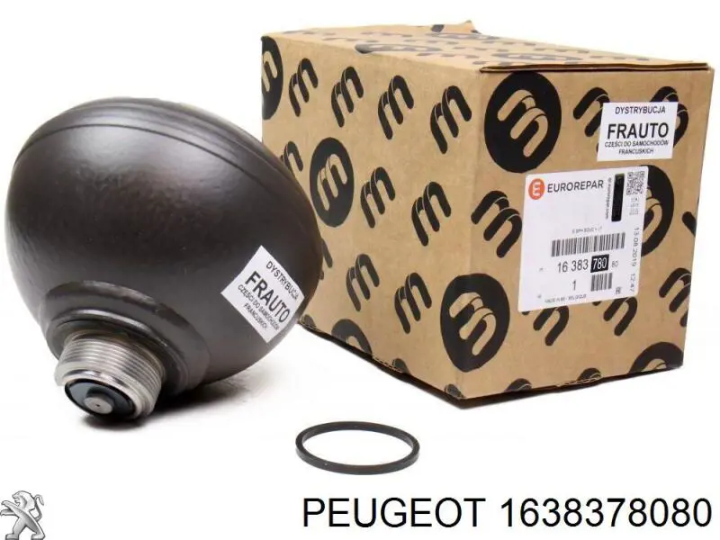 Гідроакумулятор системи амортизації, передній Peugeot/Citroen 1638378080 ціна, від 156.66 USD