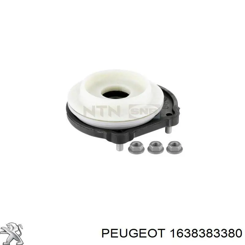 Опора стійки амортизатора переднього Peugeot/Citroen 1638383380 ціна, від 34.76 USD