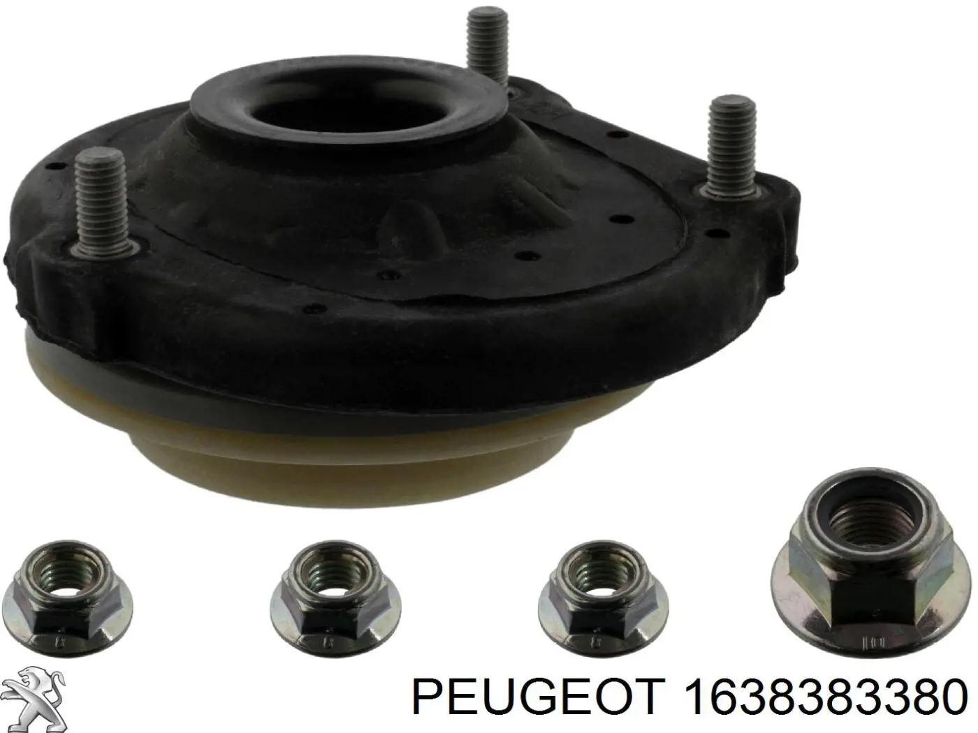 1638383380 Peugeot/Citroen Кріплення переднього амортизатора