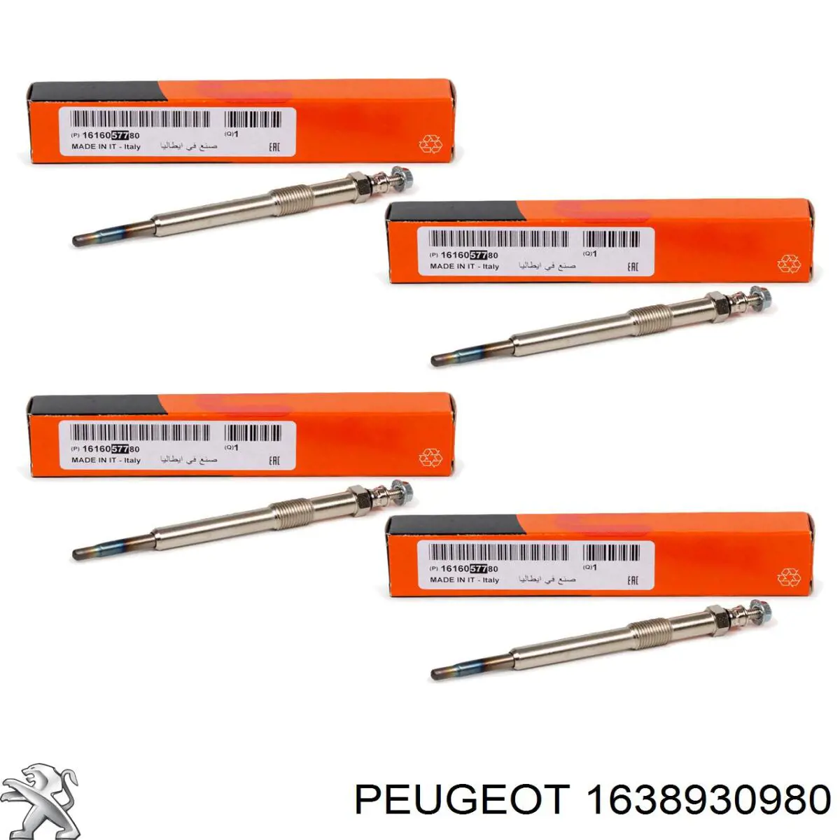 Свічка накалу 1638930980 Peugeot/Citroen