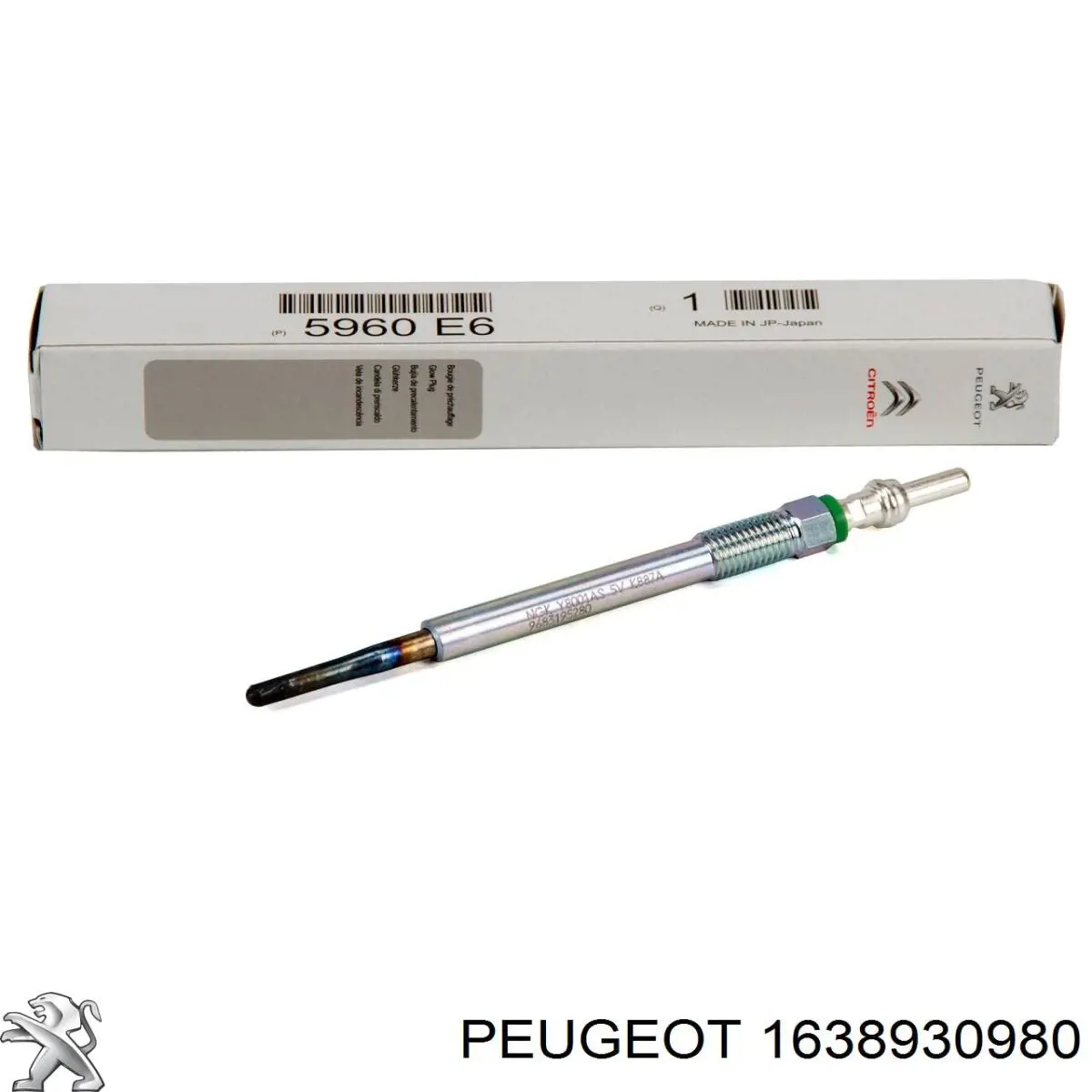Купити 1638930980 Peugeot/Citroen Свічка накалу