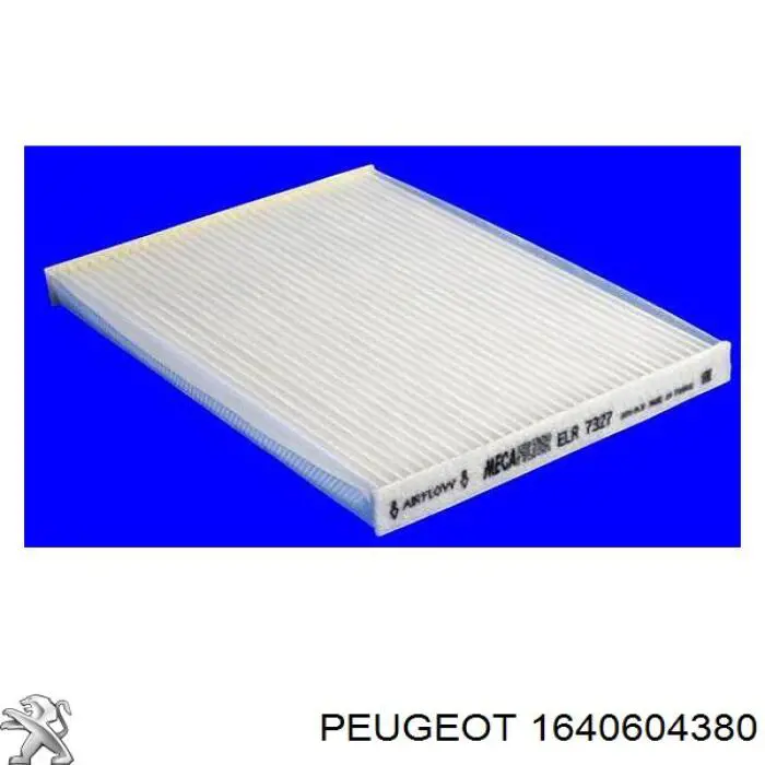 Купити 1640604380 Peugeot/Citroen Фільтр салону вугільний