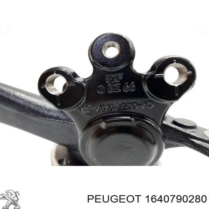 Цапфа - поворотний кулак передній, лівий Bugiad BSP25566 ціна, від 77.04 USD