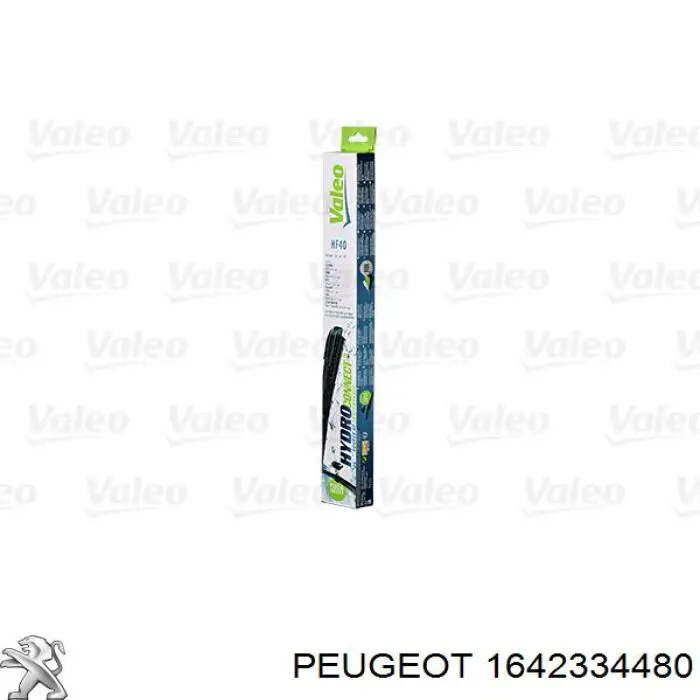 Щітка-двірник лобового скла, пасажирська Peugeot/Citroen 1642334480 ціна, від 7.59 USD