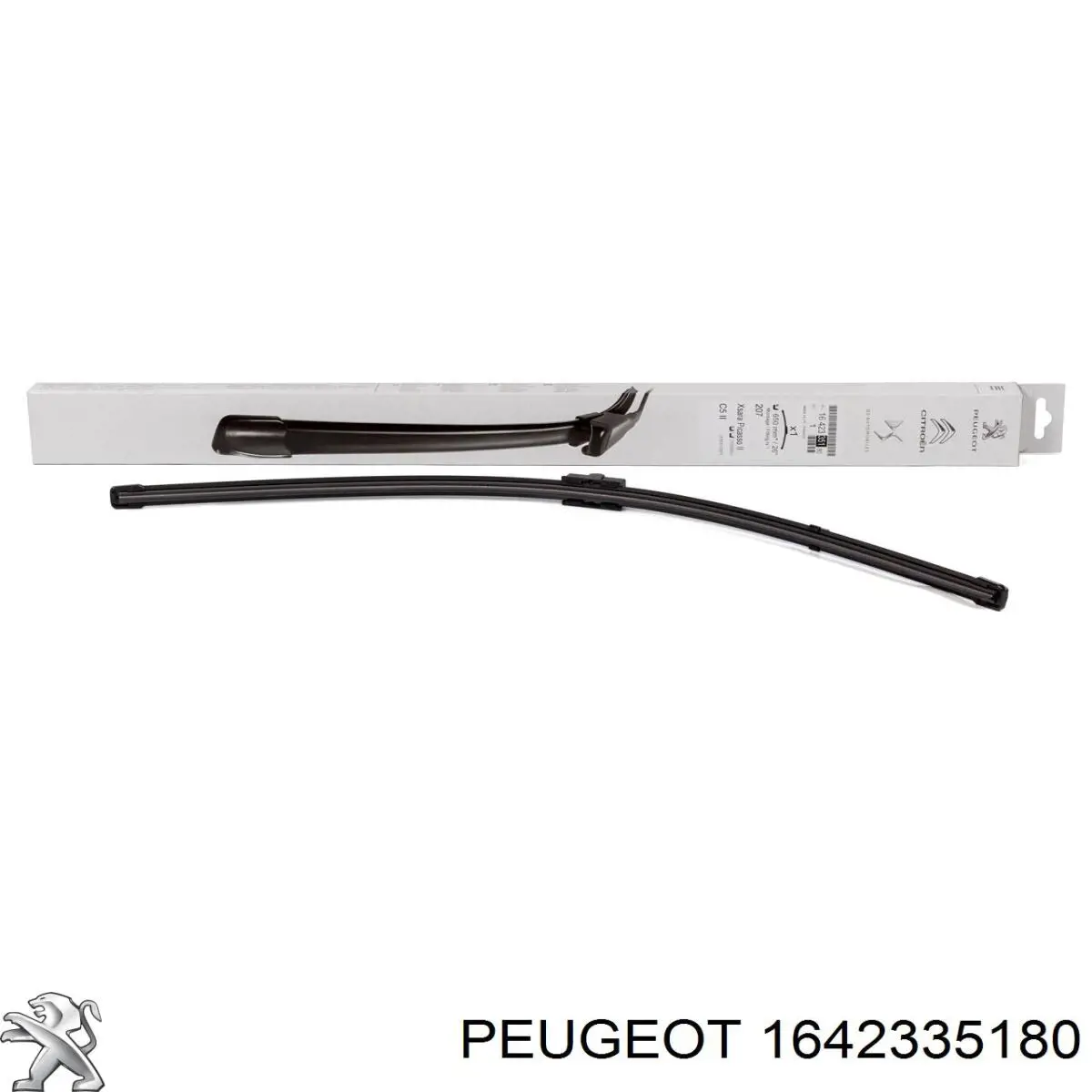 1642335180 Peugeot/Citroen щітка-двірник лобового скла, водійська