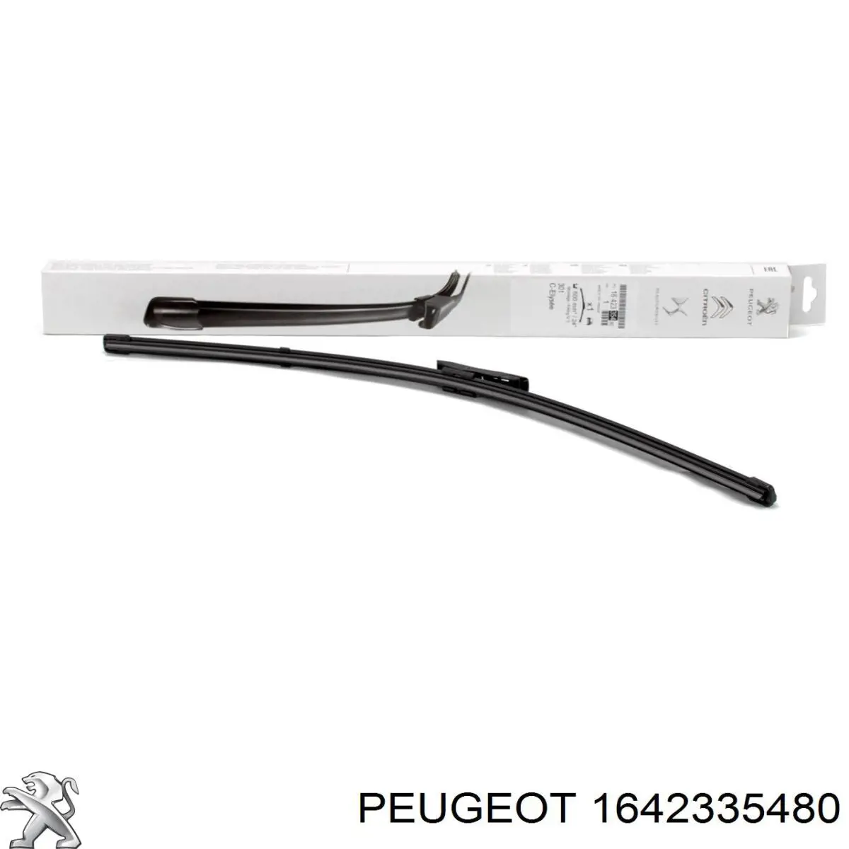 Щітка-двірник лобового скла, водійська Peugeot/Citroen 1642335480 ціна, від 16.89 USD