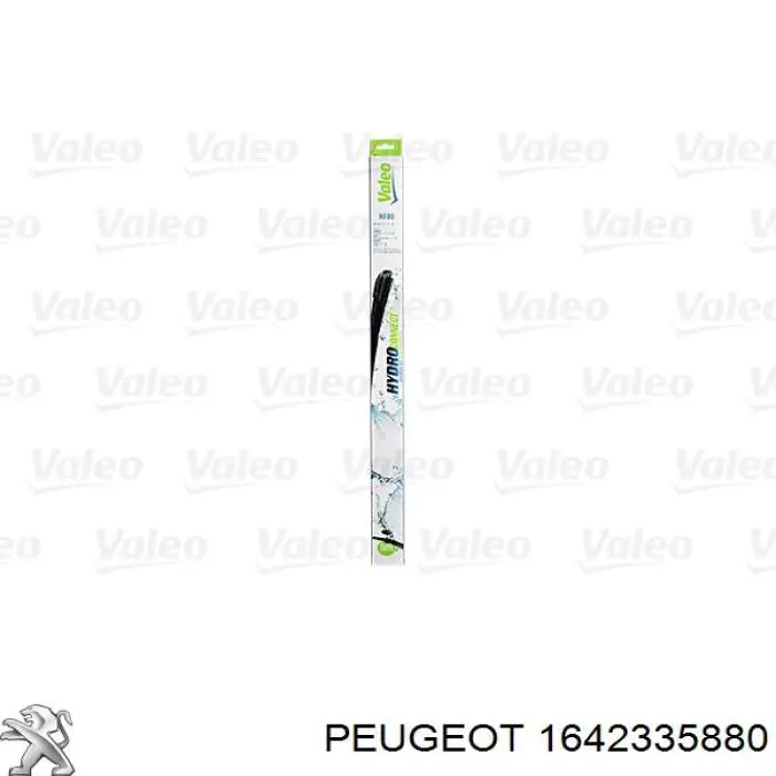 Щітка-двірник лобового скла, водійська 1613156980 Peugeot/Citroen
