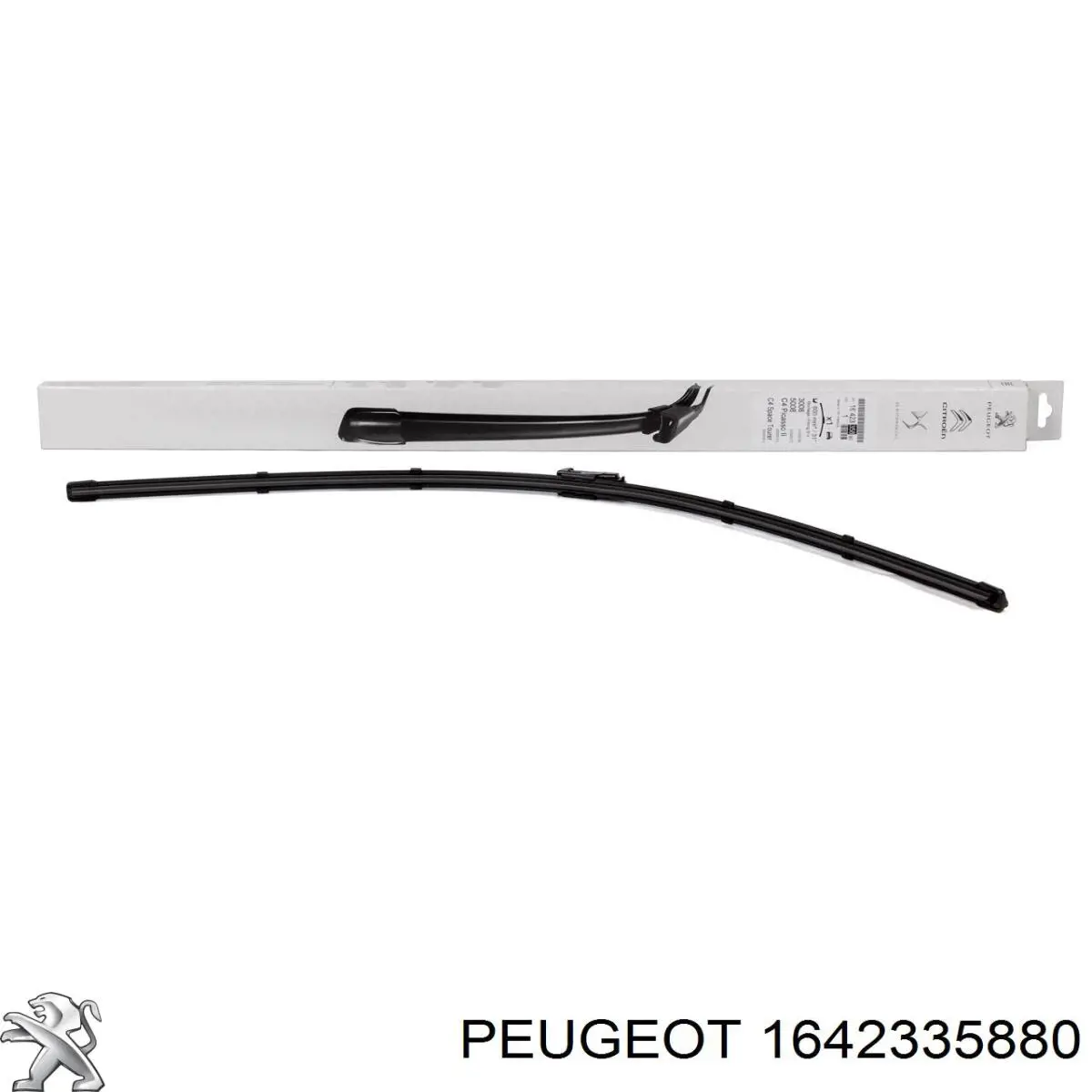 Щітка-двірник лобового скла, водійська 1642335880 Peugeot/Citroen
