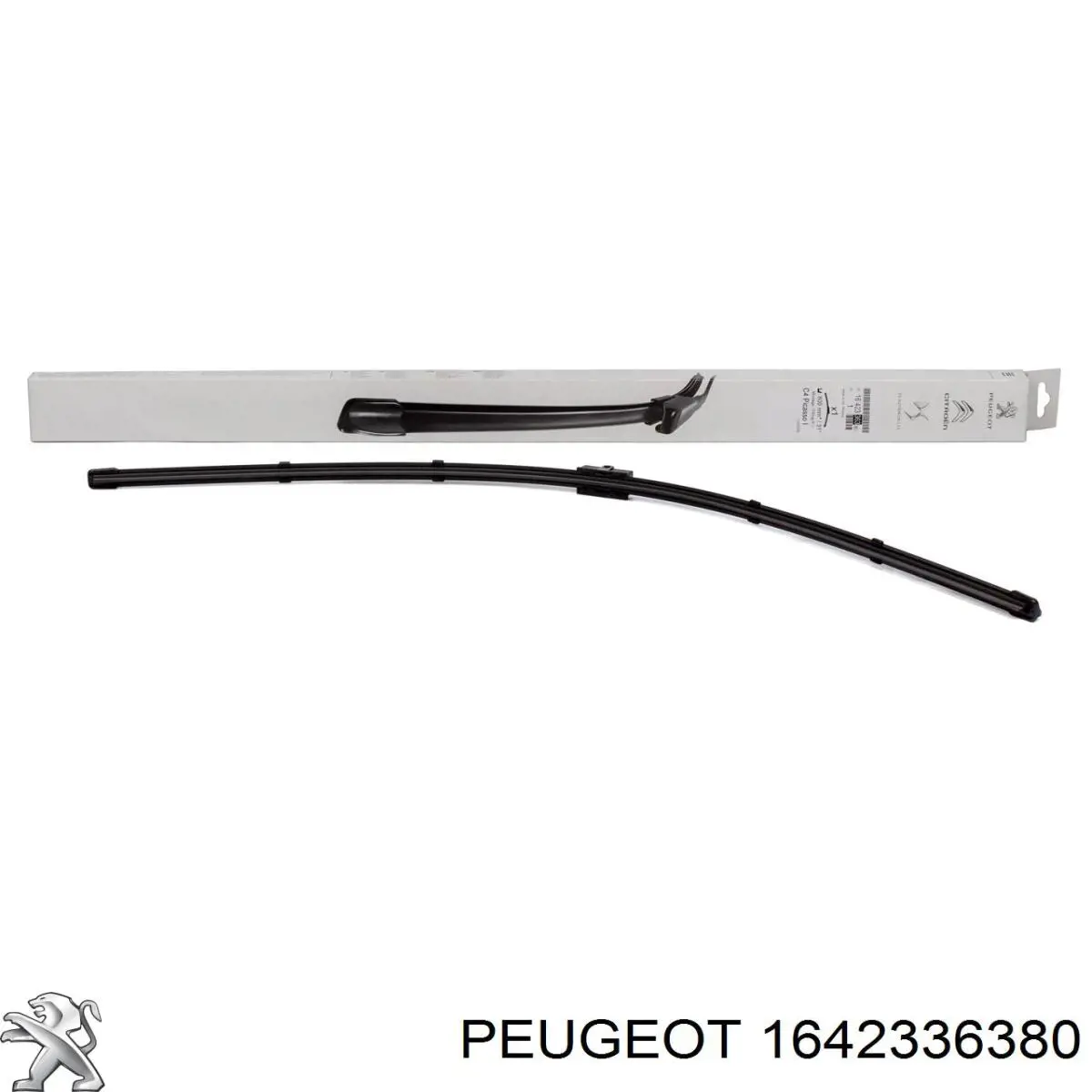 Щітка-двірник лобового скла, водійська Peugeot/Citroen 1642336380 ціна, від 16.92 USD