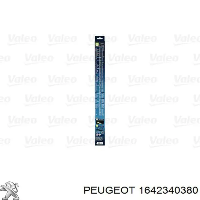 Щітки склоочисника 1642340380 Peugeot/Citroen