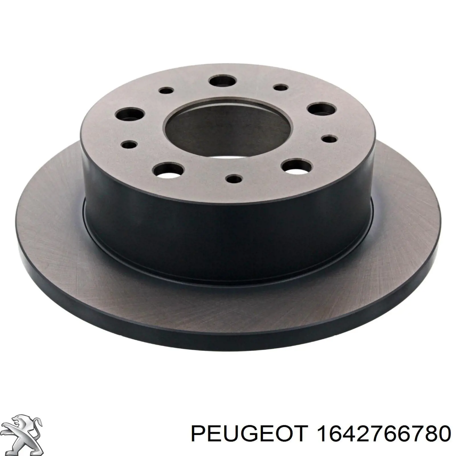 1642766780 Peugeot/Citroen диск гальмівний задній