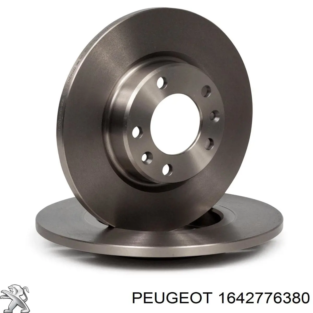 1642776380 Peugeot/Citroen диск гальмівний задній