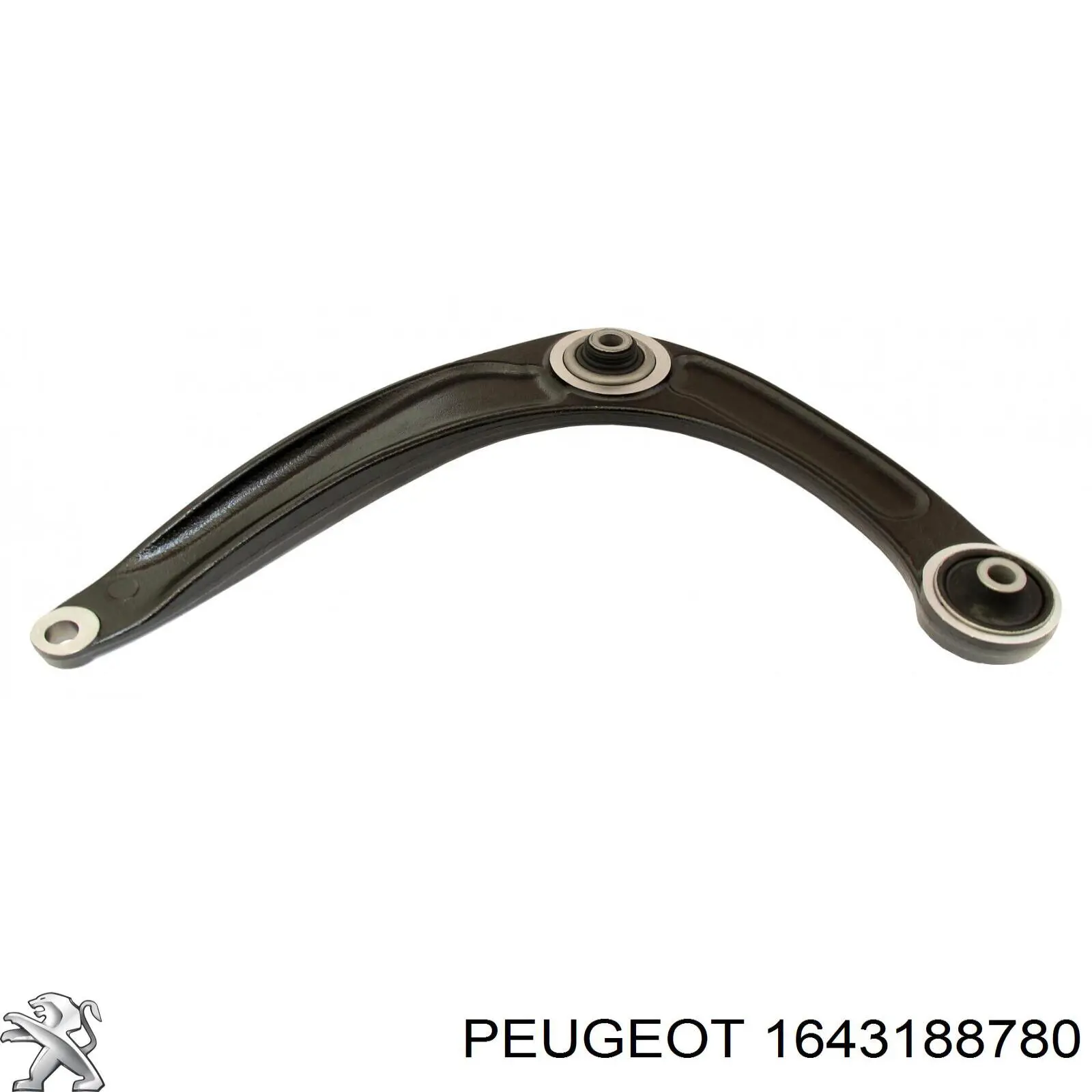 1643188780 Peugeot/Citroen важіль передньої підвіски нижній, лівий