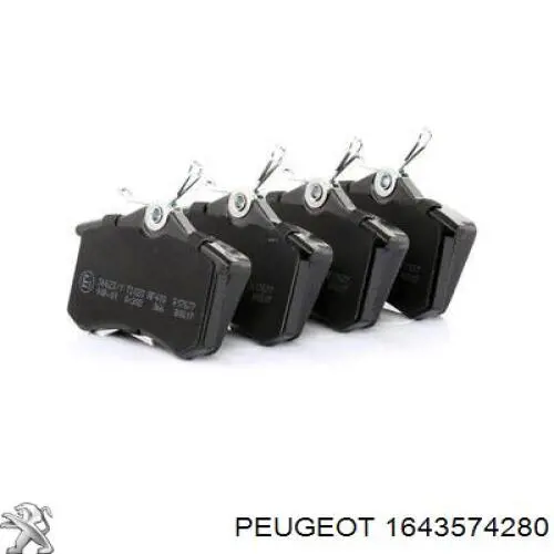 Купити P61140 Brembo Задні колодки