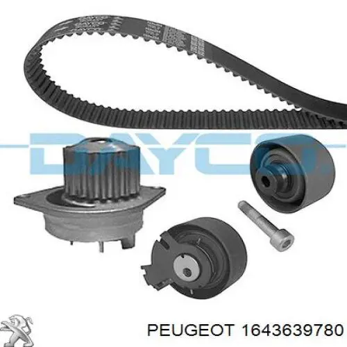 Комплект ГРМ Peugeot/Citroen 1643639780 ціна, від 108.76 USD