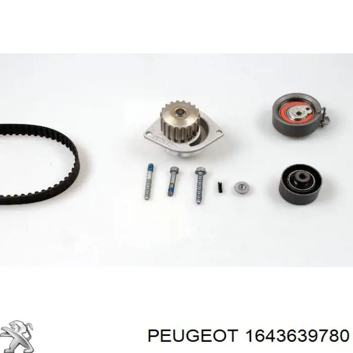 1643639780 Peugeot/Citroen Ремінь ГРМ, комплект